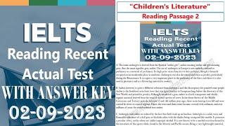 2 September 2023 IELTS Reading / Academic / Reading Passage 2 With Answers / INDIA