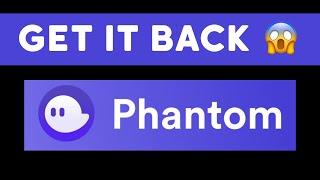  How to Recover Your Solana Wallet to Phantom (Very Fast)