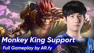  Fy MONKEY KING SUPPORT 4 Pos | Dota 2 7.35d Pro Gameplay