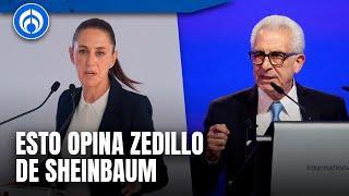 Zedillo da voto de confianza a gobierno de Sheinbaum