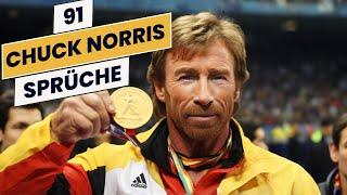 91 GANZ NEUE Chuck Norris Sprüche in 6 Minuten!