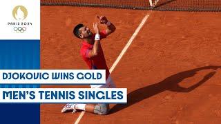 Novak Djokovic wins gold in Men's Tennis Singles  |  Paris 2024 Highlights