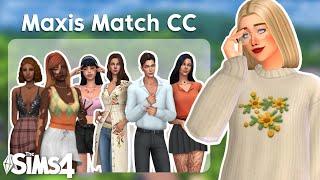  Best MAXIS MATCH CC packs  - Addons to Sims 4 packs [DOWNLOAD LINKS INCLUDED]