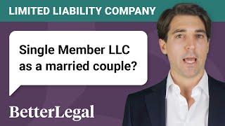 Single Member LLC vs Multi Member LLC as a Married Couple?