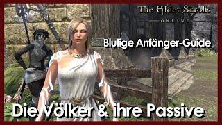 Teso [Tipps]: Blutige Anfänger Guide: Die Völker [The Elder Scrolls Online]