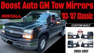 Boost Auto 2003-2007 GM Truck Tow Mirror Install