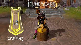 How I Got 99 & 120 Crafting - One Of The Best Profitable Skills? Runescape 3 Skilling Guide