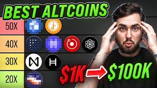 TOP CRYPTO ALTCOINS - 2025 BULL RUN! (BEST to WORST)