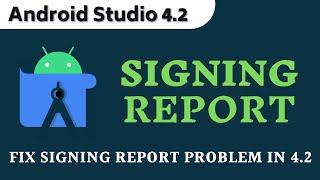 generate SHA1 key in latest android studio 4.2 2021  #singingReport not showing solved #SHA1 -Bangla