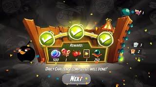 Angry Birds 2 Daily Challenge Today How to Beat Bomb Blast Saturday Super Bird Challenge #290624