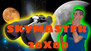 Prismáticos Celestron Skymaster 20x80 | Prueba y Análisis 