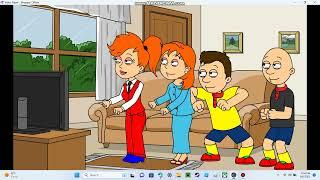 Classic Caillou Behaves For Miss Martin/Ungrounded (Most Viewed Video!)