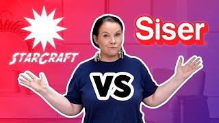 Siser DTV vs Starcraft Printable HTV - How to Make Large Designs on Cricut
