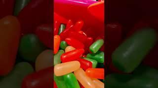 Yummy Sweet Colorful Mike and Ike Candies #shorts #asmr #candies #mikeandike