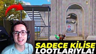 SADECE KİLİSE LOOTLARIYLA WIN ALMAK ? PUBG MOBILE