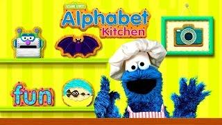 Sesame Street Alphabet Kitchen. Cookie Monster (Коржик) - Улица Сезам Алфавит на Кухне