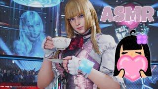 fangirling over my girlfriend’s (real) in tekken 8‼️ || Tekken 8 ASMR Gameplay soft whispers