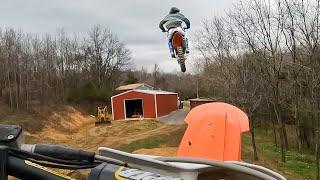 Sick Private Motocross Track Riding - GoPro