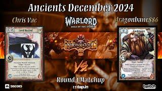 Warlord: Saga of the Storm | Ancients December 2024, Round 1: Lord Kestrel vs Rockhome