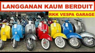 RKK Vespa Garage: Showroom Viral Langganan Artis Dan Kaum Berduit