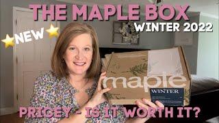 ⭐️NEW⭐️ The Maple Box | Winter 2022 | Luxury Subscription Box - But is it Worth It?