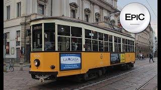 Tramways of Milan - Italy (HD)