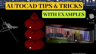 AutoCAD Tips & Tricks to work Faster | AutoCAD Settings | AutoCAD Commands | AutoCAD 2020