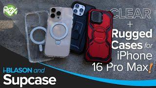 Supcase + iBlason Cases for the iPhone 16Pro Max!