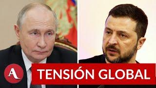 Guerra Rusia-Ucrania escala a 'Conflicto global'; Putin y Zelenski cruzan misiles y declaraciones