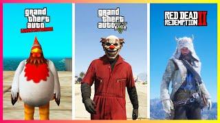 Evolution of "Most Special Outfit" in GTA/RDR Games! (2001 - 2024)