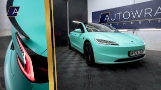 How we wrapped this Tesla Model 3 | Autowrap Manchester