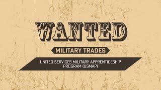 United Services Military Apprenticeship Program (USMAP)