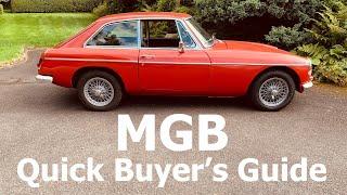 MGB Buyer's Guide