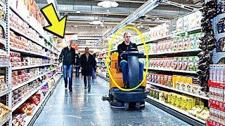 Rich Man Enters Grocery Store & Sees His Son Mopping Floor There Let's See Why