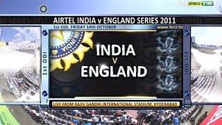 India vs england 1st ODI 2011 Highlights