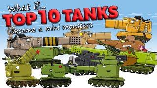 "Mini Mega Monsters" Cartoons about tanks