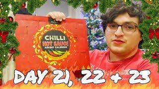 The Chilli Hot Sauce Advent Calendar Day 21& 22 & 23! What's Inside?