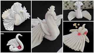 5 Beautiful Shapes of Swan Towels