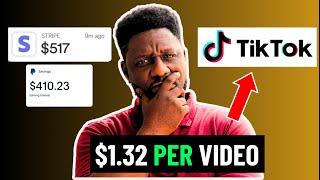 Earn $1.32 Per Video Making TikTok Videos On Your Phone - How To Make Money Online