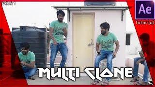 Multi clone effect - After Effects tutorial by Balu Prime