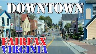 Fairfax - Virginia - 4K Downtown Drive