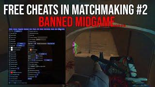 CS:GO FREE CHEATS | GOT BANNED MID GAME... | PLAYING WITH FREE CHEATS IN MATCHMAKING  (OTC, OSIRIS)