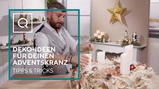 Deko-Ideen für Weihnachten: Boho-Christmas Adventskranz | Tipps & Tricks | QVC