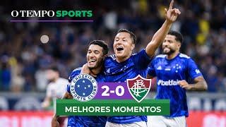 CRUZEIRO 2X0 FLUMINENSE - Assista aos melhores momentos da partida pelo Campeonato Brasileiro