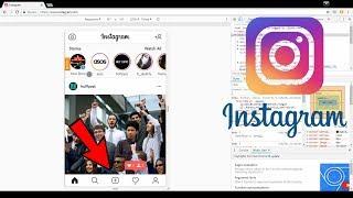 How to Use Instagram on Desktop - Laptop Same Like Mobile Phone Interface Upload Photos From PC
