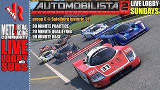 Automobilista 2 v1.5 'LIVE LOBBY SUNDAYS' with the METZ Virtual Racing Community! LIVE!