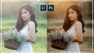 How to Edit Warm Tones in Lightroom + Adding Fake Sunlight and Dust