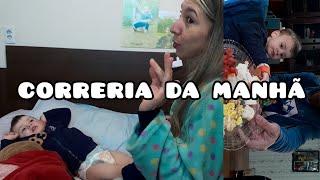 VLOG da correria da manhã