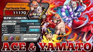 ACE & YAMATO GAMEPLAY | ONE PIECE BOUNTY RUSH | OPBR