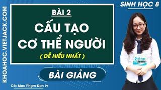 Cấu tạo cơ thể người - Bài 2 - Sinh học 8 - Cô Mạc Phạm Đan Ly (DỄ HIỂU NHẤT)